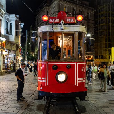 Istanbul,,Turkey,-,September,23,,2024:,Istanbul,Nostalgic,Tramways,,Dating